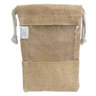 Jute Window Bag 25x16cm