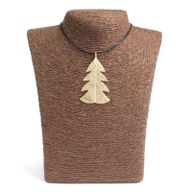 Necklace - Festive Fir - Gold