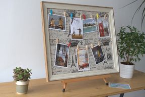 Lrg DIY Peg Photo Frames - Paris