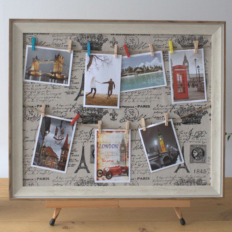 Lrg DIY Peg Photo Frames - Paris