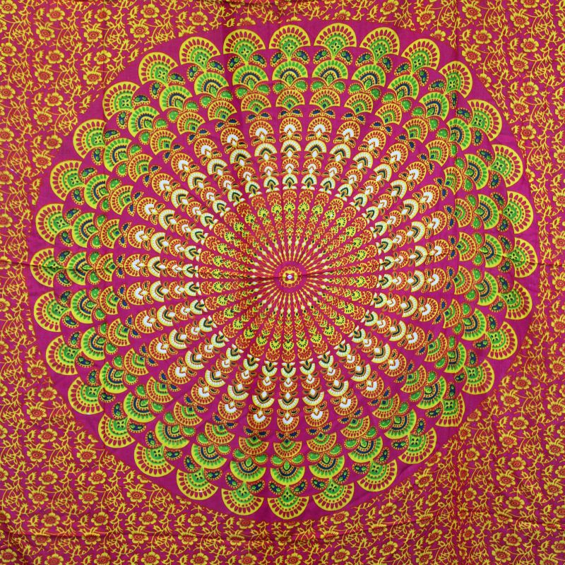 Ruby Lime Mandela Sarong