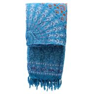 Teal Orange Mandela Sarong