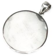 Tree of Life Silver Pendent 30mm - Mother of Pearl