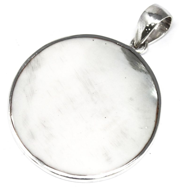 Tree of Life Silver Pendent 30mm - Mother of Pearl