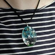 Pressed Flowers - Tree of Life set - Coral