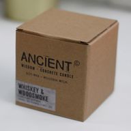 Pot Concrete Soy Candle - Black - Brandy Butter