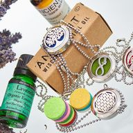 Aromatherapy Jewellery Necklace Reusable Refill Pad - 30mm