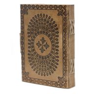 Leather Blue Mandala Notebook (18x13 cm)