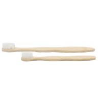 Family Pack Bamboo Toothbrush (2xAdult and 2xChildren)