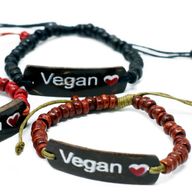 Coco Slogan Bangle - Vegan