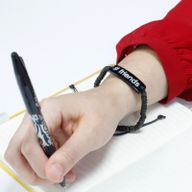 Coco Slogan Bangle - #Friends