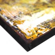 Buddah Painting - Gold Sand Finish