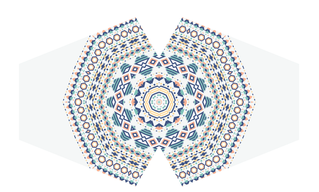 Reusable Fashion Face Covering - Aztec Tribal (Adult)