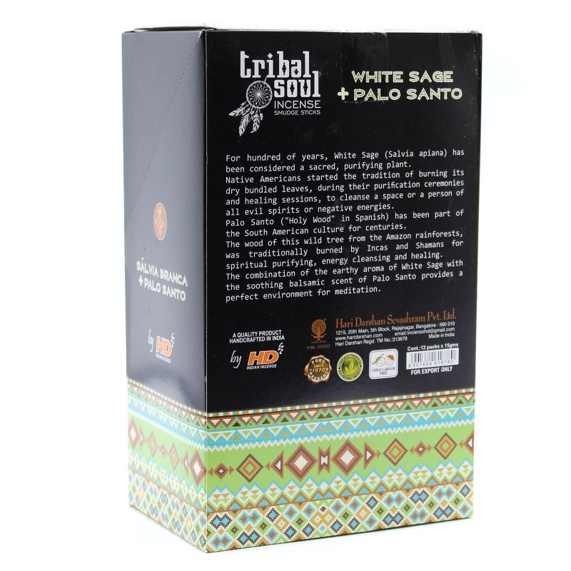Tribal Soul Incesne - White Sage + Palo Santo