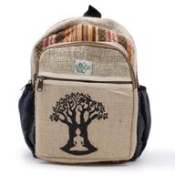 Small Hemp Backpack - Bohdi Tree Design