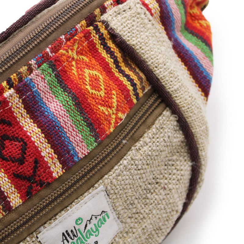 Bum Bag - Hemp & Cotton Random Design