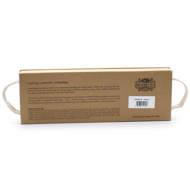 Luxury Lavender Wheat Bag in Gift Box - Illusion