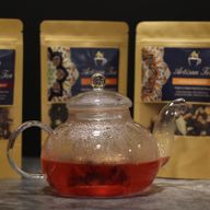 Glass Infuser Teapot – Gift Boxed - Round Pearl - 400ml