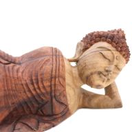 Hand Carved Buddha Statue - 50cm - Sleeping