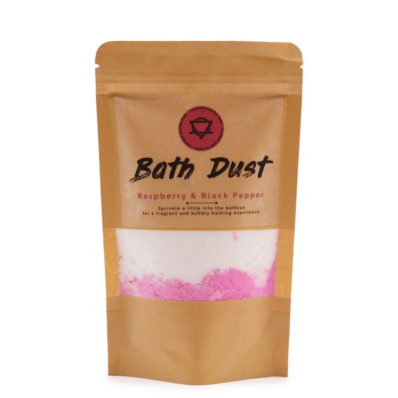 Raspberry & Black Pepper Bath Dust 200g
