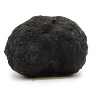 Coloured Calsite Geodes - Black Rock - Blue