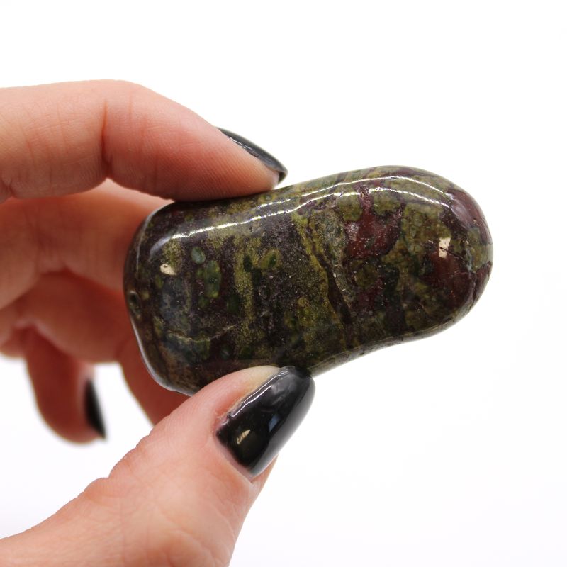 Bag of 6 Large African Tumble Stones - Dragon Stones