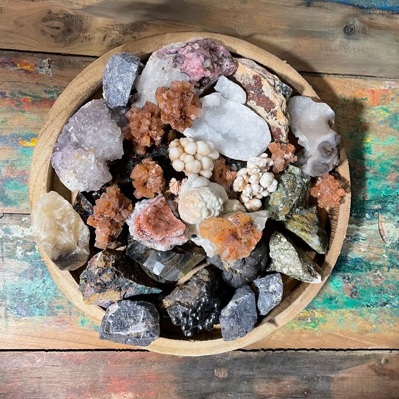 Mineral Specimens - Chalcopyrite (approx 80 pieces)