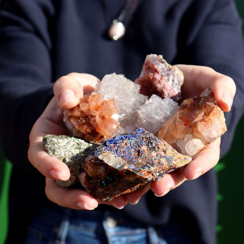 Mineral Specimens - Chalcopyrite (approx 80 pieces)