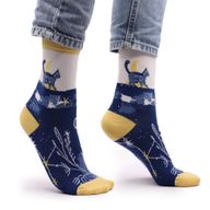 Hop Hare Bamboo Socks (36-40) - Midnight Cat