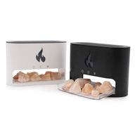 Blaze Aroma Diffuser - Himalayan Salt Chamber - USB-C - Flame Effect (Salt included)