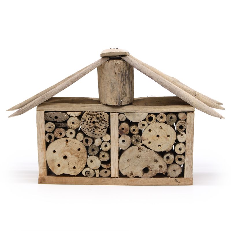 Driftwood Bee & Insect Wide-house Box