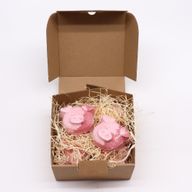 Pig Bathbomb 70g - Vanilla Cupcake