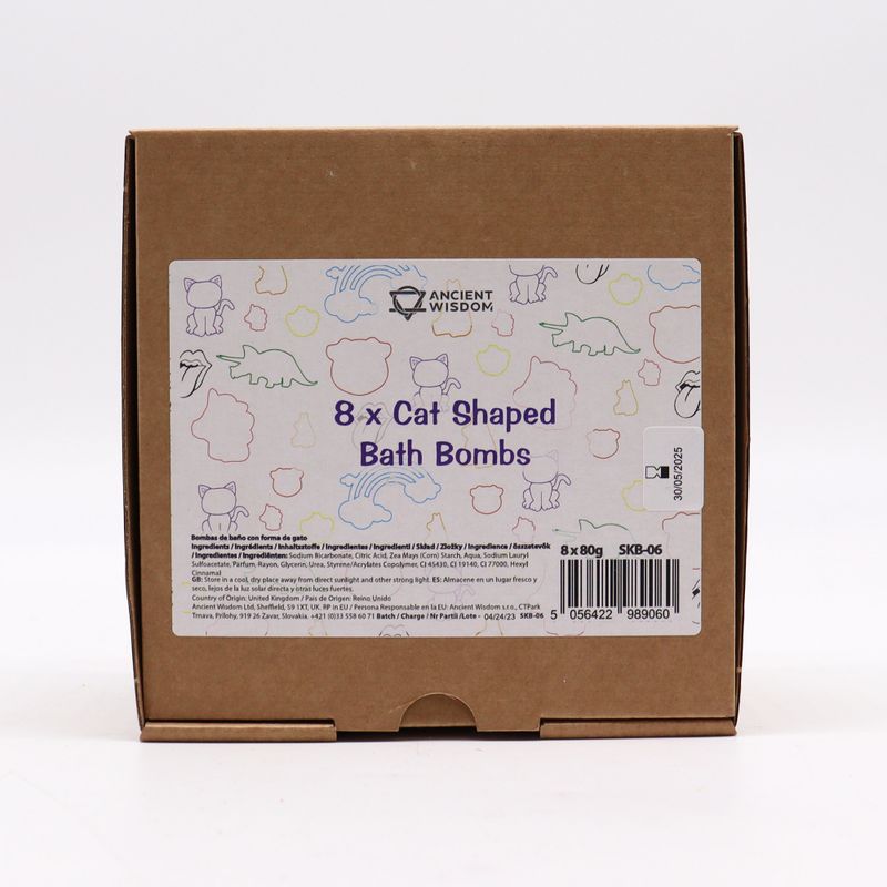Cat Bathbomb 80g - Banana