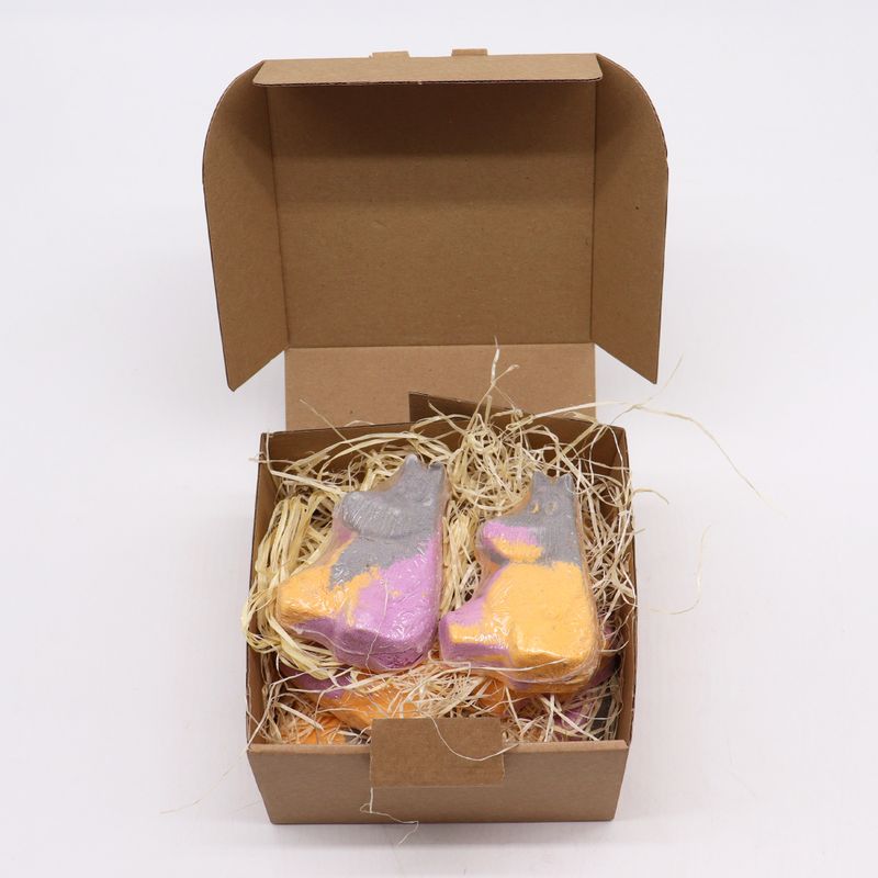 Hippo Bathbomb 85g - Citrus Crush