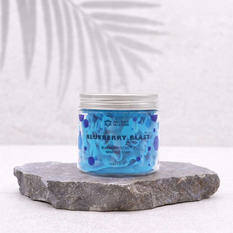 Blueberry Whipped Cream Soap 120g