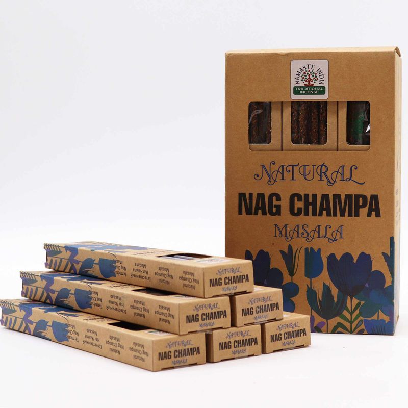 Natural Botanical Masala Incense - Nag Champa