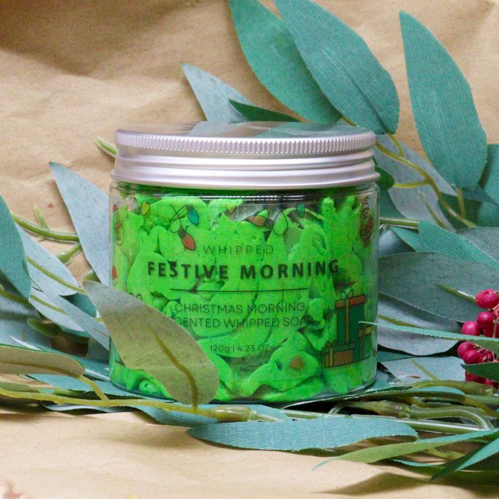 Festive Morning Whipped Cream Soap 120g