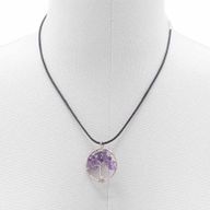 Tree of Life Pendant - Amethyst