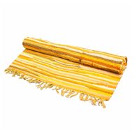 Large Rag Rug - 150x90cm - premium quality - Sunrise Oranges