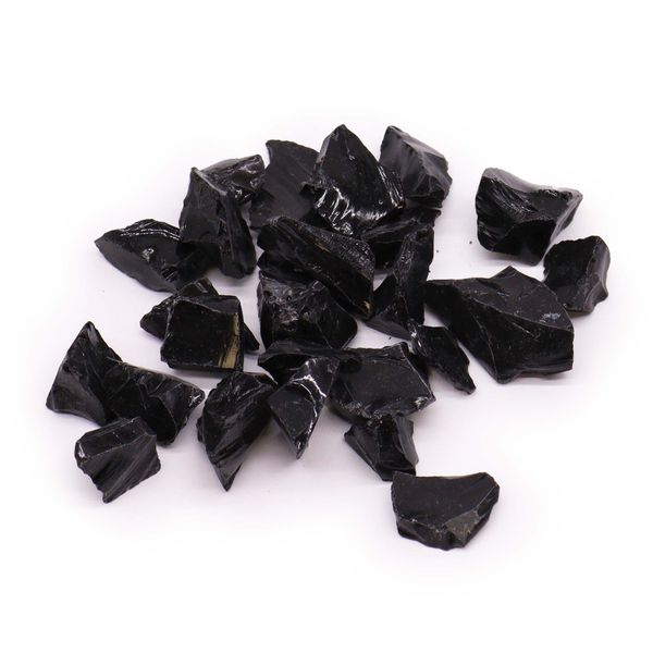 Raw Crystals (500gm) - Black Obsidian