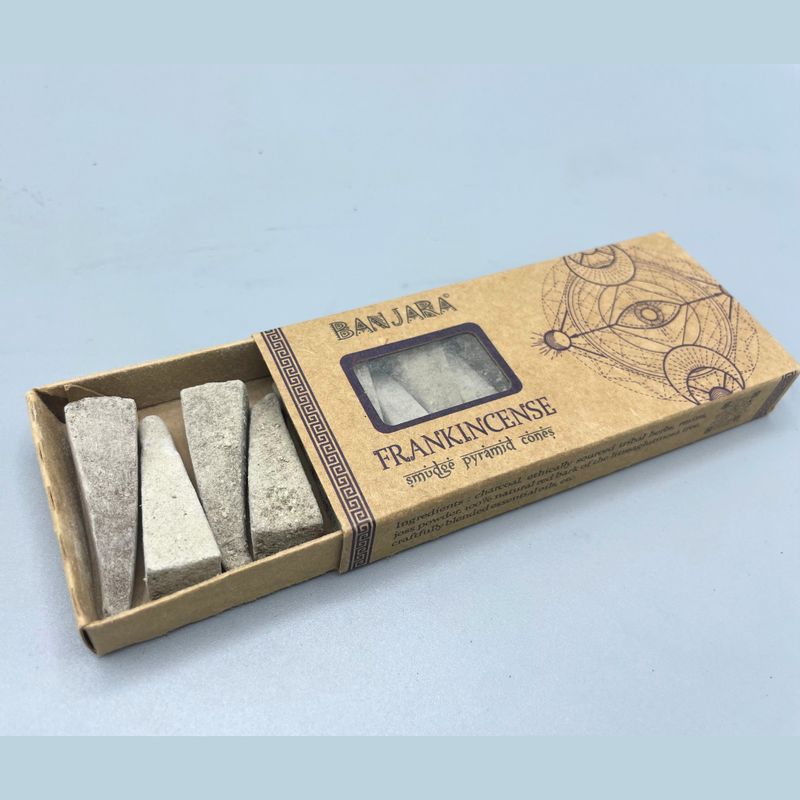 Banjara Smudge Pyramid Cones - Frankincense
