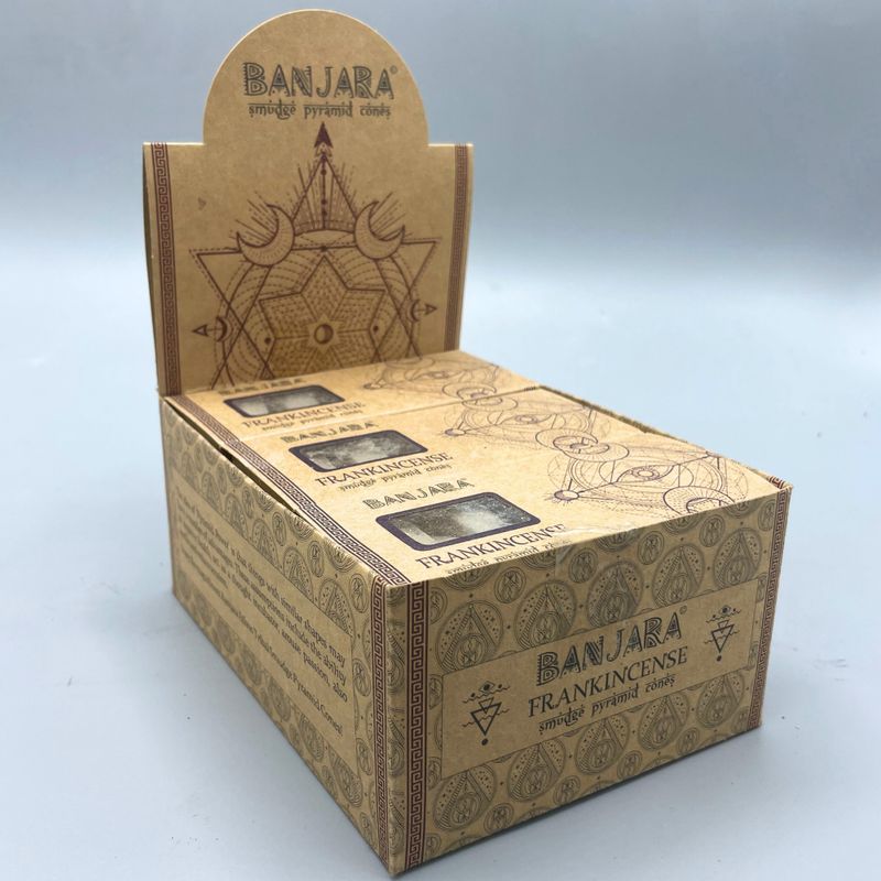 Banjara Smudge Pyramid Cones - Frankincense