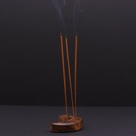 Engraved and Brass Zodiac Sign Incense Burners - Moon