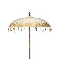 Bali Patio Parasol - Canvas - Natural Decor - 2m