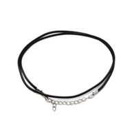 Packs Waxed Pendant Cords - 2mm x 55cm - Assorted - Black 101