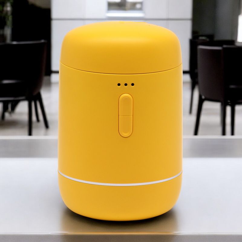 Single Waterless Oil Nebulizer - USB to C Yellow