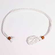 Crystal Gemstone Necklace Cord 45cm/18inch - Mix of 11 Colours