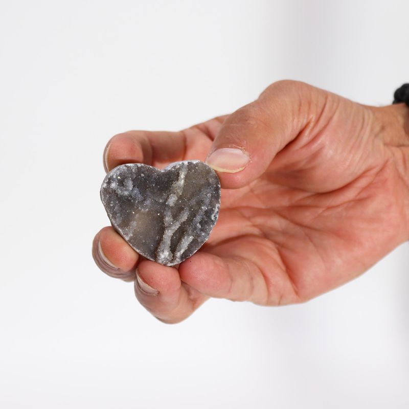 Small Calsite Hearts (approx 4-5cm)