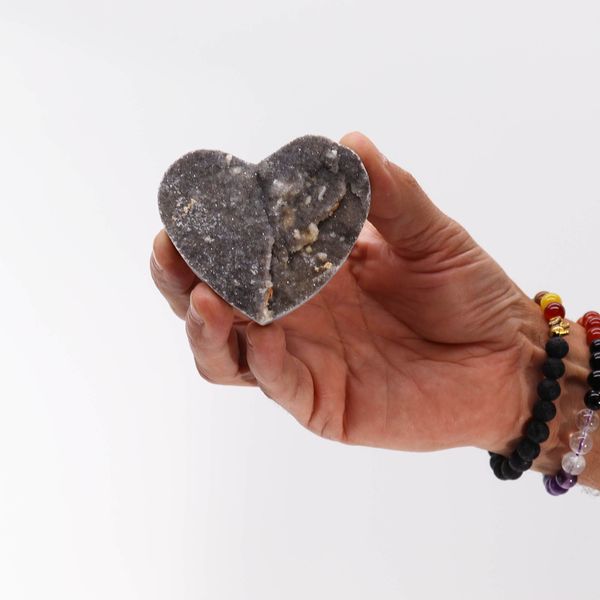 Large Calsite Hearts (approx 6.5-8.5cm)