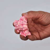 Med Enhanced Quartz - Aura Rose Halo Quartz (approx 100-150gm 7-10cm)